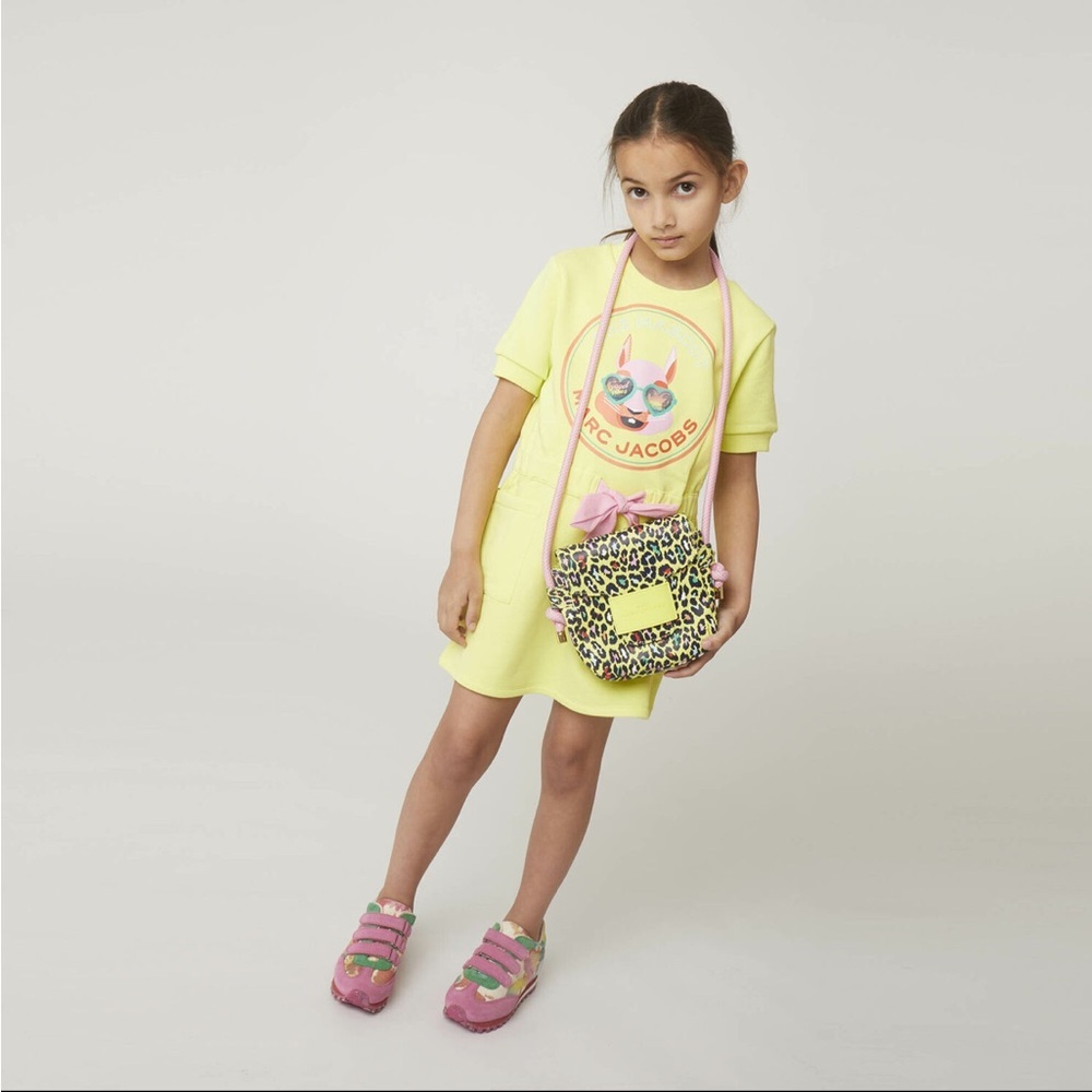 Marc Jacobs Lime Yellow Mascot Dress, size 4y - Picture 4 of 12